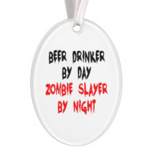 Beer Quotes Christmas Ornaments