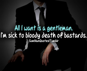 Gentleman quote #6