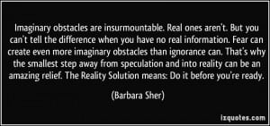 More Barbara Sher Quotes