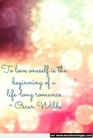 Life long romantic quote oscar wilde