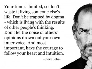 steve jobs quotes your time is limited