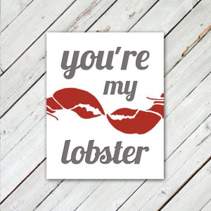 you're my lobster. #anchorandvine #friends #phoebe #lobster # ...