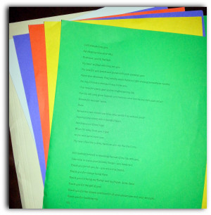 Research, print and cut 365 days of quotes or 52 quotes weekly.