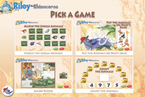 Download Riley the Rhinoceros with Games iPhone iPad iOS