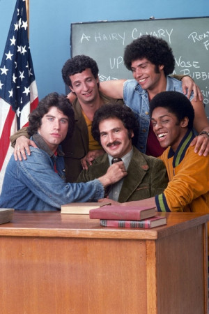 ... -Jacobs, Gabe Kaplan and Ron Palillo at event of Welcome Back, Kotter
