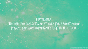 Teenage Girl Best Friend Quotes