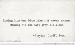 ... , quote, quotes, red, song, taylor swift, taylor swift red, vintage