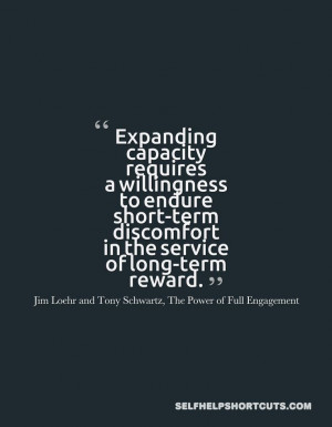 quotes about short cuts | ... 3375 in The Power of Full Engagement ...