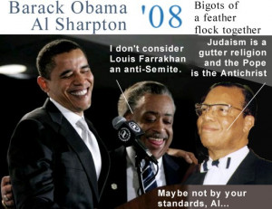 News, A Spry Farrakhan Sings Obama's Praises. (conservative, racist ...