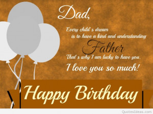 Happy Birthday Dad From Daughter Quotes Happy Birthday Dad Poems