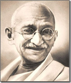 ... Mahatma Gandhi — 
