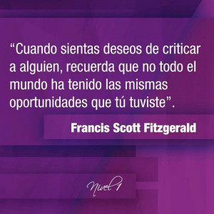 Francis Scott Fitzgerald #frases #citas #quotes