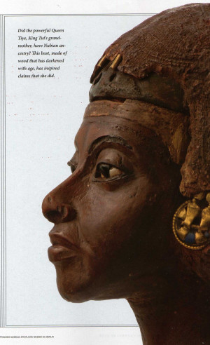 Nefertiti's Mother or Aunt (Queen Tiye) whom she was buried with rigt ...