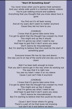 Daughtry - This song is beautiful.