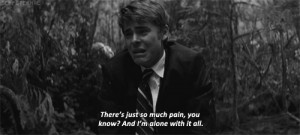 gifs film quote Black and White tumblr depressed depression sad quotes ...