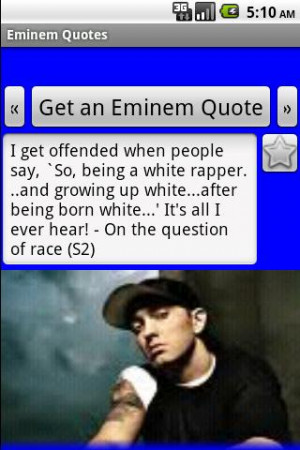Eminem Quotes - screenshot