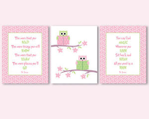 ... posters for kids, baby, nursery - Dr Seuss quotes about reading, owls