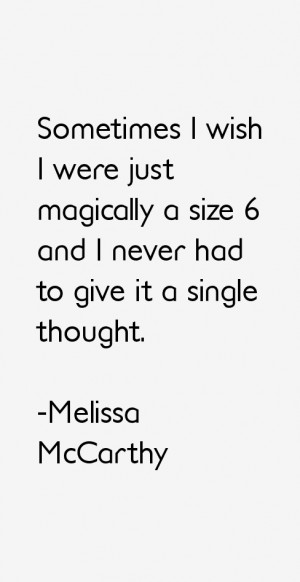 Melissa McCarthy Quotes & Sayings