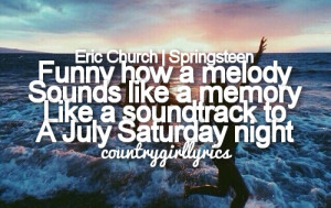 Eric Church song lyrics