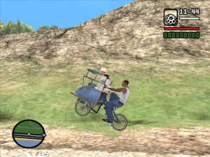 Becak for GTA San Andreas
