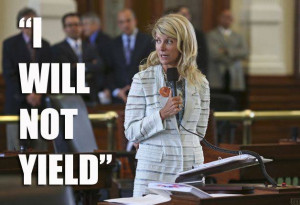 Texas state Sen. Wendy Davis (D-Fort Worth) became an Internet ...