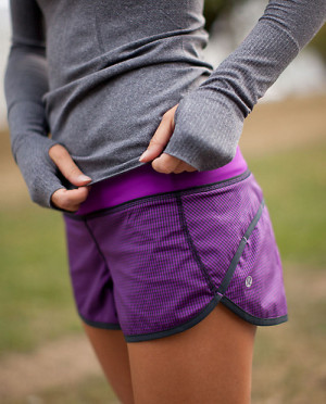 shorts fitblr fitspo run purple violet lululemon lululemon athletica