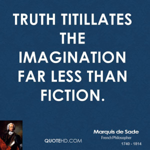 Marquis de Sade Imagination Quotes