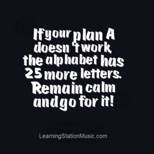 , try, try again. If at first you don't succeed, try, try, try again ...