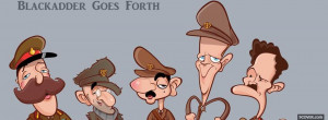 tv shows blackadder goes forth facebook cover