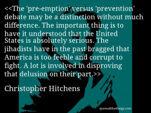 The ‘pre-emption’ versus ‘prevention’ debate may be a ...