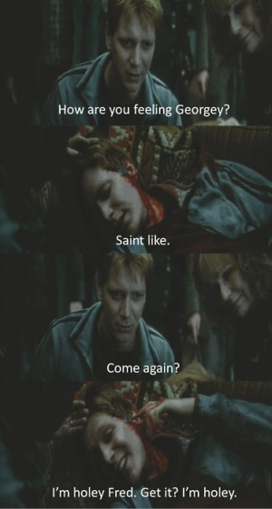 Harry Potter and the Deathly Hallows Movies Weasley Twins Moment