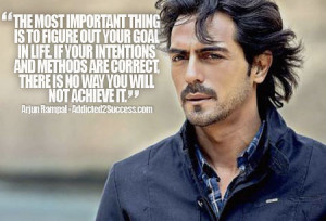 Arjun Rampal Inspirational Picture Quote For Success