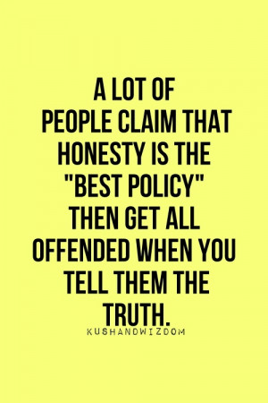 Honesty Concepts Famous Quotes Truth