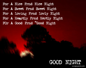 good night love poems