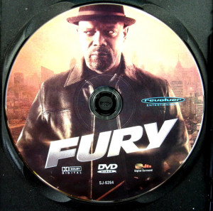 2014 Fury DVD Cover