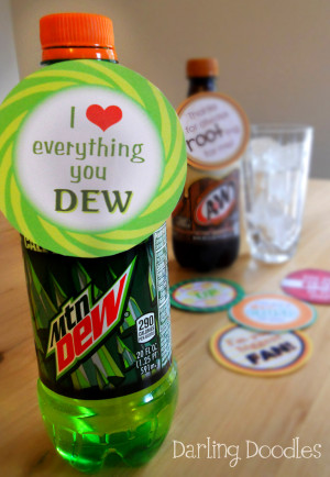 Fun right? Print your own soda pop tags below: