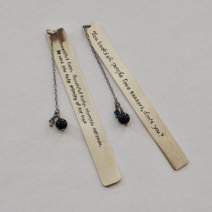 Lux Quote Bookmarks! WANT!