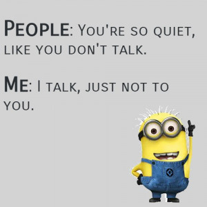 funny quotes funny minion quotes