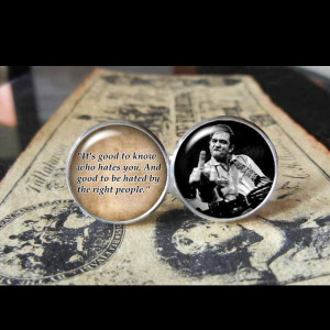 Johnny Cash Quote Cuff Links Men, Weddings,Groomsmen