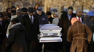 The remains of Hadiya Pendleton are taken to her final resting place ...