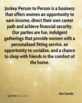 income, direct their own career path and achieve financial security ...
