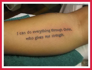 Biblical Tattoos on Pinterest | Bible Verse Tattoos , Bible Quote ...