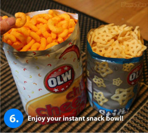 Related How To Make Instant Snack Bowl From A Snack Bag (6 Pics)