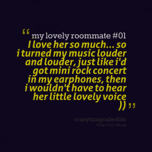 Funny Roommate Quotes