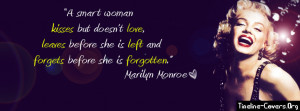 Marilyn Monroe Quote Facebook Cover