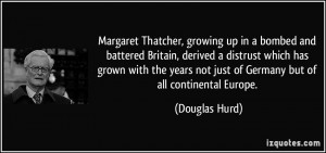 Margaret Thatcher, growing up in a bombed and battered Britain ...