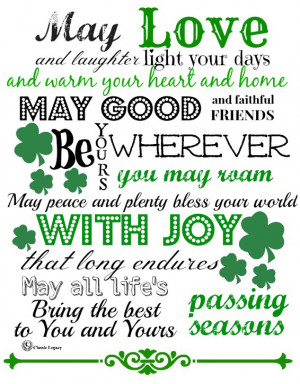 Irish Quotes About Love Irish quote love & laughter