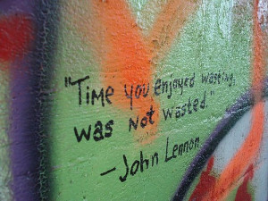 John lennon, quotes, sayings, time, enjoy, inspiring