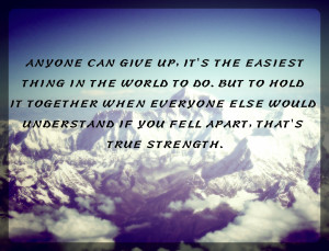 true strength quote