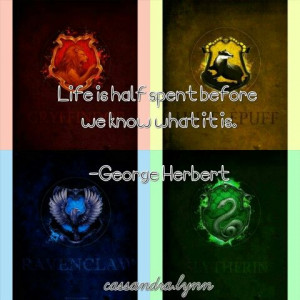 Harry Potter House Quotes